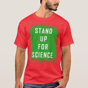 Camiseta Prepare-se para a ciência Acabe com os combustívei
