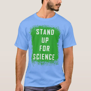 Camiseta Prepare-se para a ciência Acabe com os combustívei