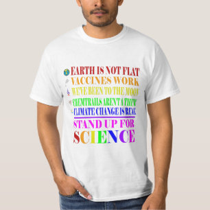 Camiseta Prepare-se para a Ciência Engraçado e REAL