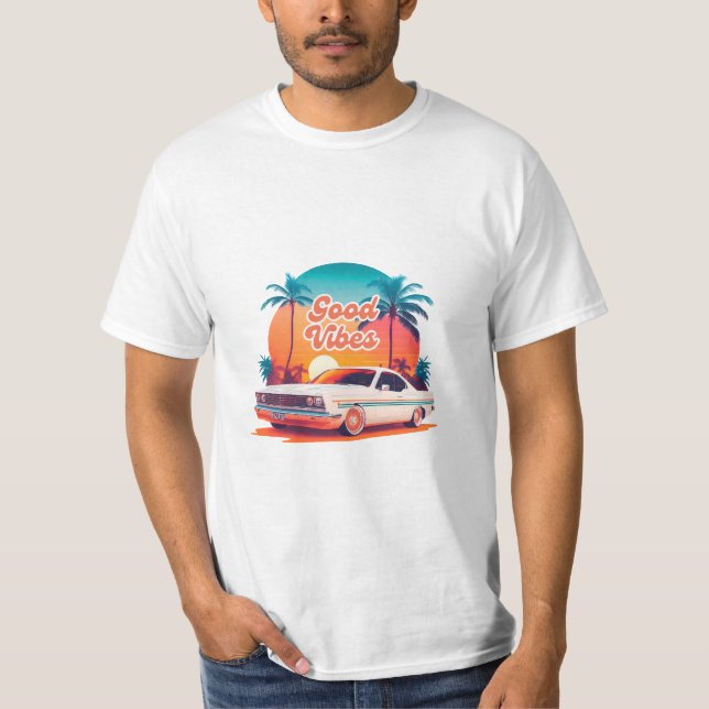 Camiseta Prepare-se para balançar o passeio em estilo com n (Frente)