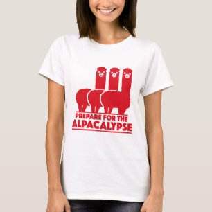 Camiseta Prepare-Se Para O Alpacalipse