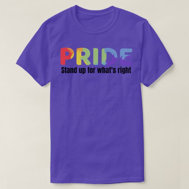 Camiseta Prepare-Se Para O Orgulho Certo (Frente do Design)