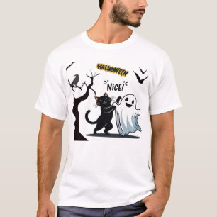 Camiseta Prepare-se para uma festa de Halloween Nice fantás