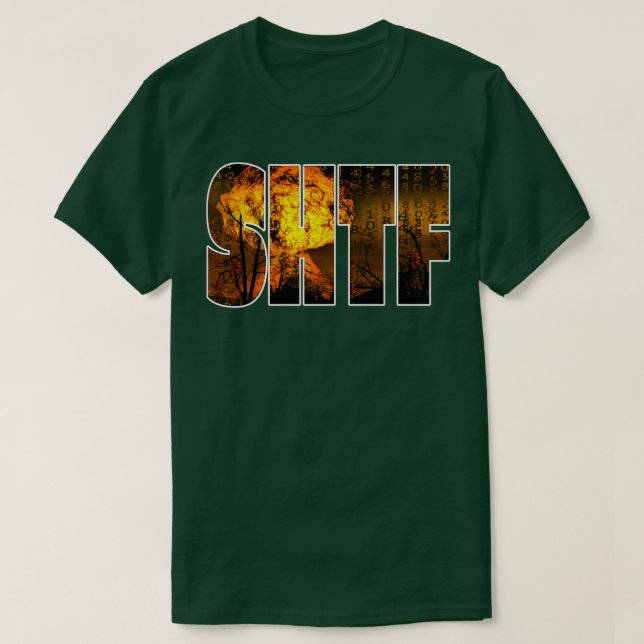 Camiseta Preparo Nuke SHTF (Frente do Design)