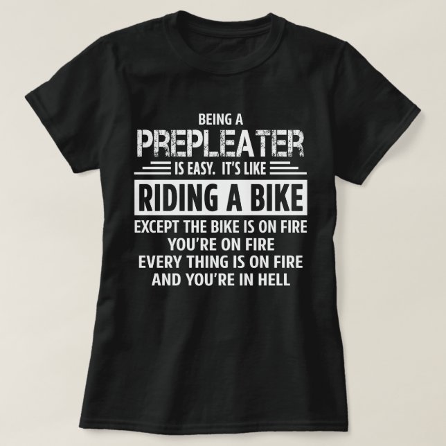Camiseta Prepleater (Frente do Design)