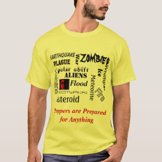 Camiseta Preppers é preparado para qualquer coisa T