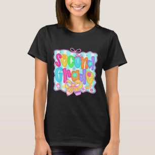 Camiseta Préppy Volta às Aulas 2ª Série Laço Coquette Menin