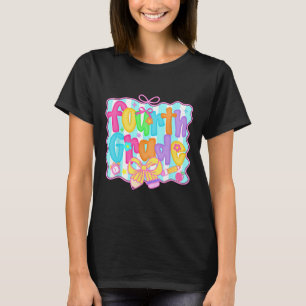 Camiseta Préppy Volta às Aulas 4ª Série Coquette Laço Menin