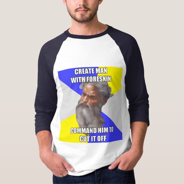 Camiseta Prepúcio do deus do troll (Frente)