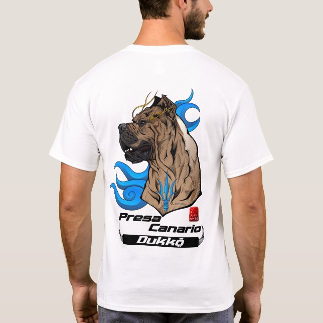 Camiseta Presa Canario Dukkǭ (Verso)
