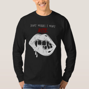 Camiseta Presas assustadoras de vampiros Não se preocupe, n