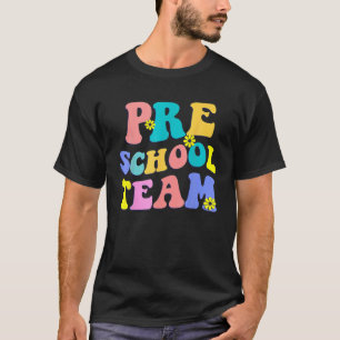 Camiseta Preschool Team First Day Back To School Teacher St