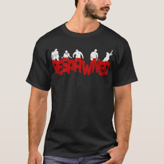 Camiseta Presença de Zumbis Revividos Presente engraçado de