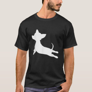 Camiseta PRESENDE CHIWEENIE IOGA APTIDÃO Chihuahua Dachshun