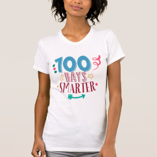Camiseta Presente 100 dias mais inteligente