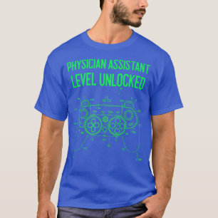 Camiseta Presente 1 Desbloqueado no Nível do Assistente Méd