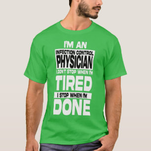 Camiseta Presente 1 Médico de Controle de Infecção Super Le