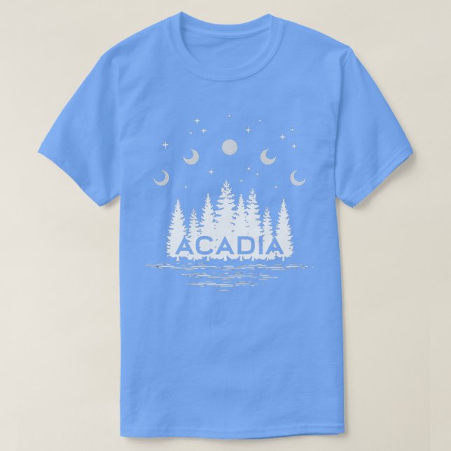 Camiseta Presente 1 no Parque Nacional Acadia (Frente do Design)