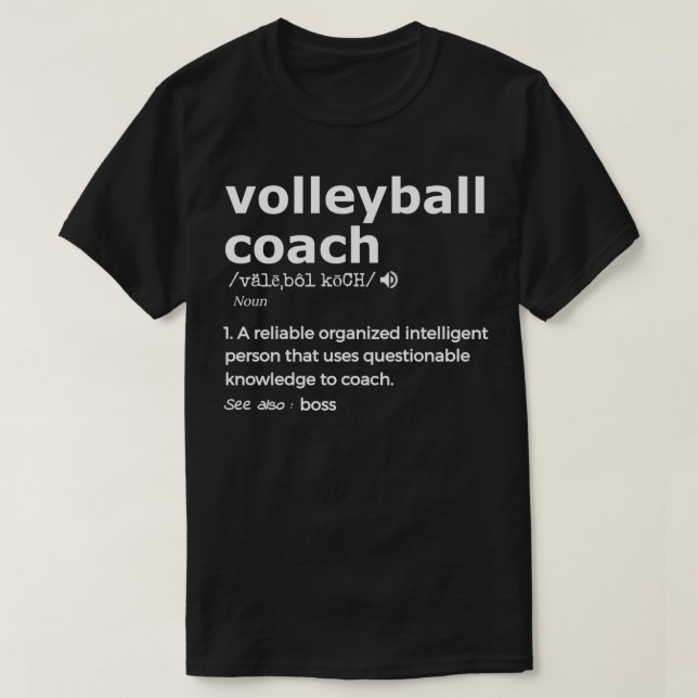 Camiseta Presente 2 para oferta de treinador de vôlei e tre (Frente do Design)