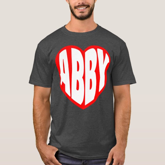 Camiseta Presente Abby no meu Coração (Frente)
