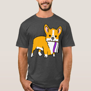 Camiseta Presente Ace Pride Corgi Aseual