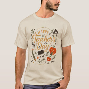 Camiseta Presente Adorável no Dia do Professor: Única e Sen