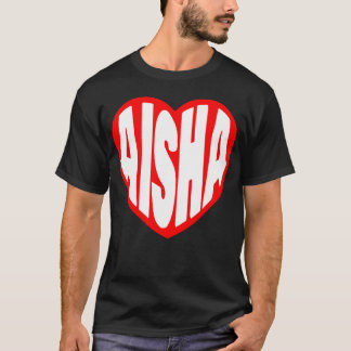 Camiseta Presente Aisha no meu Coração