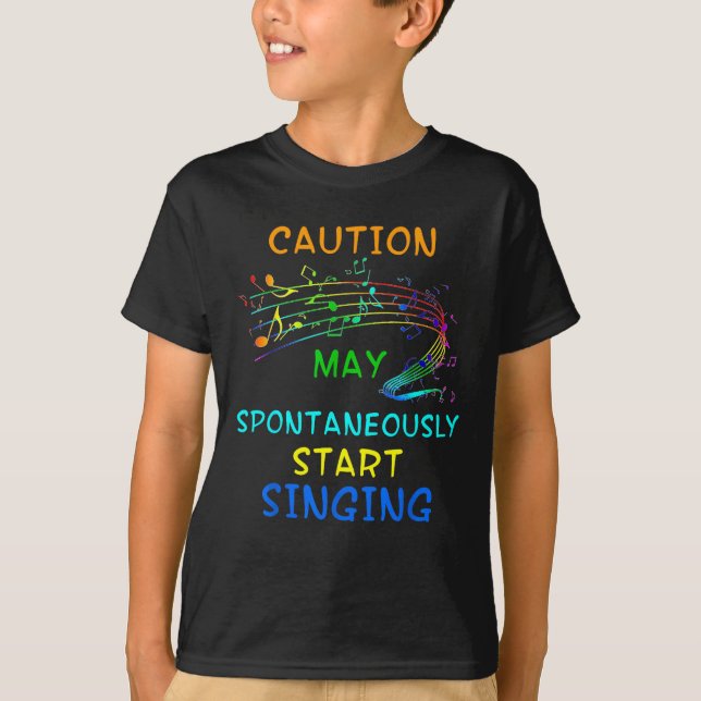 Camiseta Presente Amante de Música Cantada - Cuida (Frente)