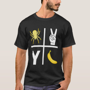 Camiseta Presente Americano Fãs de Futebol Spider 2 Y Banan