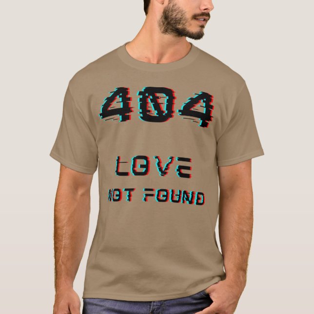 Camiseta Presente Amor Não Encontrado (Frente)