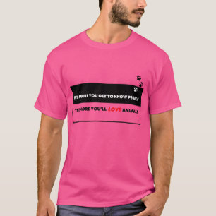 Camiseta Presente Amor pelos Animais