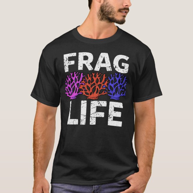 Camiseta Presente Aquarista para Pescadores de Aquário (Frente)