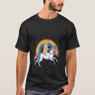 Camiseta Presente Arco-íris Meninas Crianças Unicórnio Mont