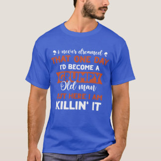 Camiseta Presente Avô Engraçado e Irritadiço Matando de Suc