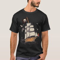 Presente Bandeira Pirata Barco Náutico Navio Pirat