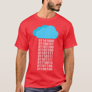 Camiseta Presente Binário de Ciência da Computação