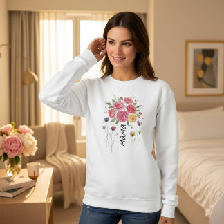 Camiseta Presente Boho Floral Búlgaro para o Dia das Mães