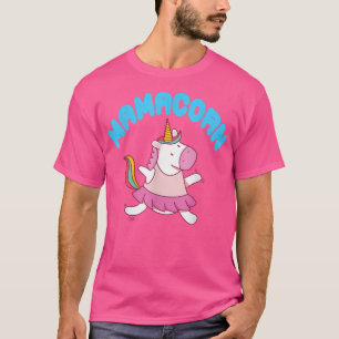 Camiseta Presente Bonito de Mamacorn Melhor Mamã Unicórn