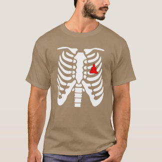 Camiseta presente Buda Skeleton Halloween