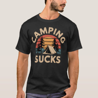 Camiseta Presente Camping é uma porcaria