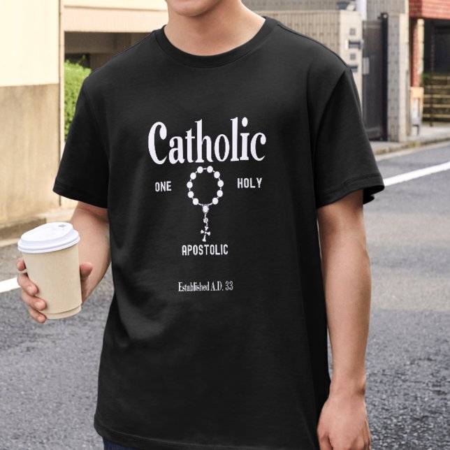 Camiseta presente católico romano (Criador carregado)