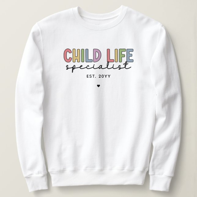 Camiseta Presente CCLS Especialista em Vida Infantil Person (Frente do Design)