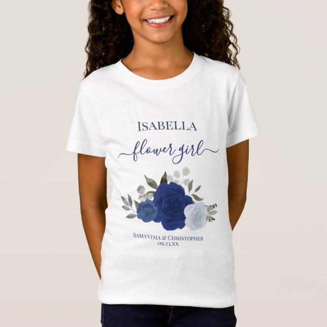 Camiseta Presente Charmoso para Menina das Flores no Casame (Frente)