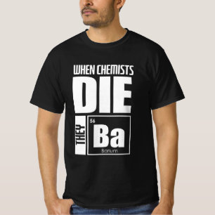 Camiseta Presente cientista   Química adorável