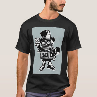Camiseta Presente clássico de cameraman