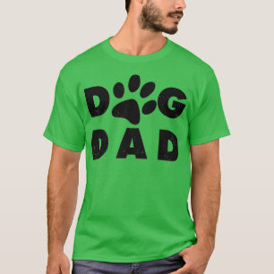 Camiseta Presente clássico de design Pai de cão