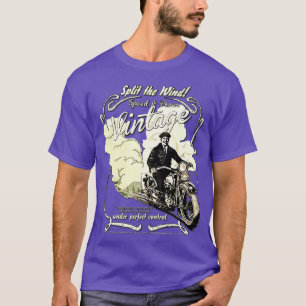 Camiseta Presente clássico de motocicleta