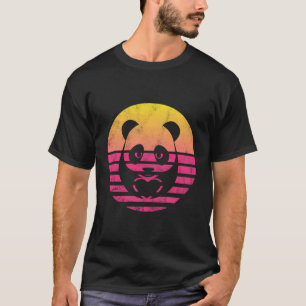 Camiseta Presente Clássico do Coração Panda