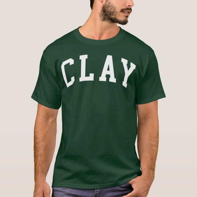 Camiseta Presente Clay Sports Arch (Frente)