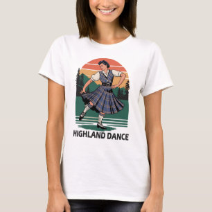 Camiseta Presente com design retrô vintage de dança das Hig